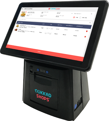 Nukkad Shops Aspire Android POS machine Combo list create view